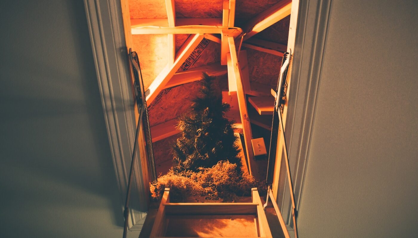 Loftet er uden isolering